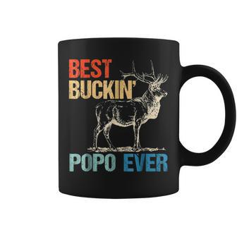 Best Buckin Popo Ever T Gift Deer Hunting Bucking Gift For Mens Coffee Mug | Mazezy