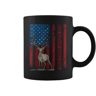 Best Buckin Uncle Ever Deer Hunting Fathers Day Gift Gift For Mens Coffee Mug | Mazezy