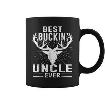 Best Buckin Uncle Ever Deer Hunting Lover Gifts Dad Coffee Mug | Mazezy