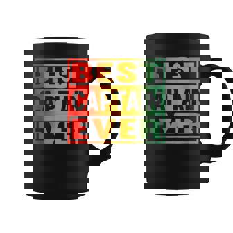 Best Captain Ever For Boaters And Pontoon Captain Dad Gift For Mens Coffee Mug | Mazezy