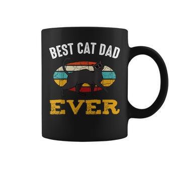 Best Cat Dad Ever Animal Pet Lover Meowing Funny Quotes Coffee Mug | Mazezy