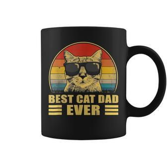 Best Cat Dad Ever Bump Fit Fathers Day Gift Daddy For Men Coffee Mug | Mazezy