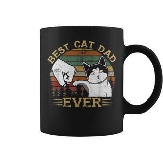Best Cat Dad Ever Funny Cat Daddy Father Day Gift V2 Coffee Mug - Seseable