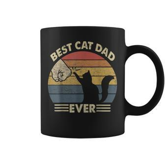 Best Cat Dad Ever - Kitten Lover Gift Vintage Coffee Mug - Seseable