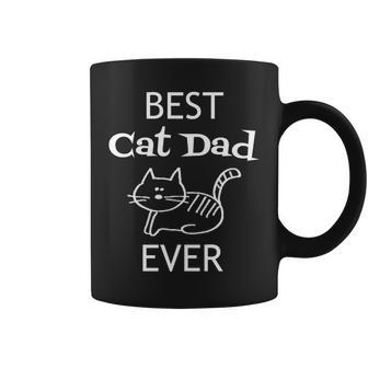 Best Cat Dad Ever Men Women T Coffee Mug | Mazezy