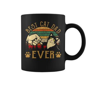 Best Cat Dad Ever S Funny Cat Dad Father Vintage Gifts Coffee Mug - Seseable