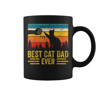 Best Cat Dad Ever T Funny Cat Daddy Father Day Vintage 949 Coffee Mug - Seseable