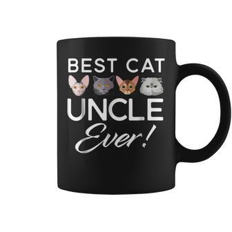 Best Cat Uncle Ever Matching Family Kitty Coffee Mug | Mazezy