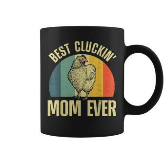 Best Chicken Mom For Women Girls Cluckin Farm Chicken Lovers Coffee Mug - Seseable