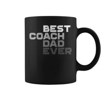 Best Coach Dad Ever Coach Vintage Coach T Gift For Mens Coffee Mug | Mazezy
