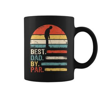 Best Dad By Par Daddy Fathers Day Golf Lover Golfer Gift For Mens Coffee Mug | Mazezy
