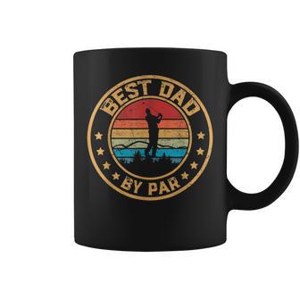 Best Dad By Par Daddy Lover Fathers Day Golf Golfing Coffee Mug - Thegiftio UK