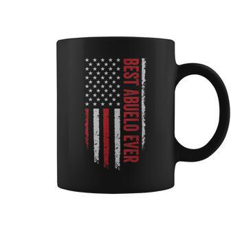 Best Dad Ever Abuelo American Flag For Dad Coffee Mug - Seseable