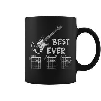 Best Dad Ever D A D Guitar Coffee Mug | Mazezy