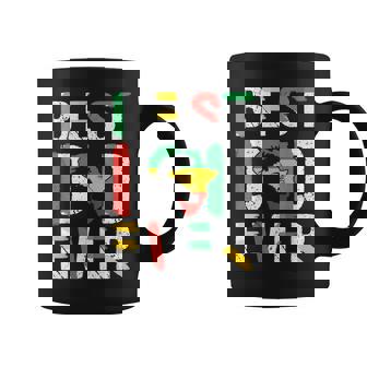 Best Dad Ever Junenth Flag Men Africa Map Freedom Day Coffee Mug | Mazezy