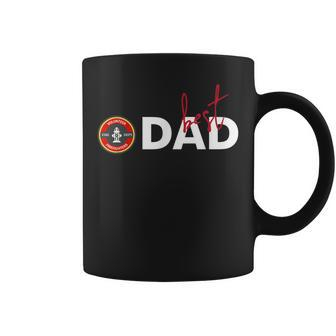 Best Dad Fire Fighter Volunr Father Days Coffee Mug - Seseable