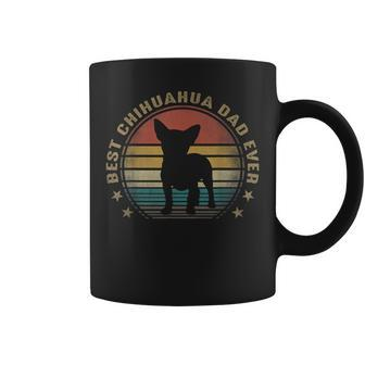 Best Dog Dad Ever Chihuahua Funny Fathers Day Gifts For Dad Gift For Mens Coffee Mug | Mazezy