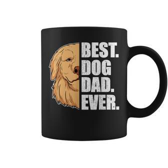 Best Dog Dad Ever Golden Retriever Dad Fathers Day Gift Gift For Mens Coffee Mug | Mazezy