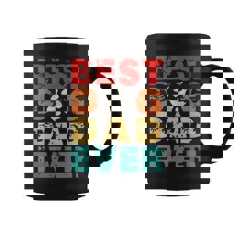 Best Dog Dad Ever Retro Vintage Fathers Day Gift Gift For Mens Coffee Mug | Mazezy
