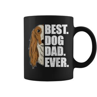 Best Dog Dad Ever Saluki Dad Fathers Day Gift Gift For Mens Coffee Mug | Mazezy