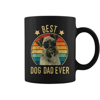 Best Dog Dad Ever Standard Schnauzer Fathers Day Gift Gift For Mens Coffee Mug | Mazezy