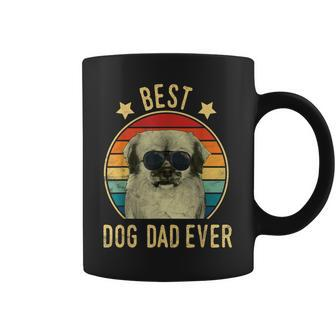 Best Dog Dad Ever Tibetan Spaniel Fathers Day Gift Gift For Mens Coffee Mug | Mazezy