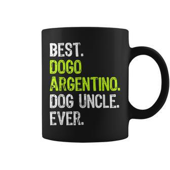 Best Dogo Argentino Dog Uncle Ever Coffee Mug | Mazezy