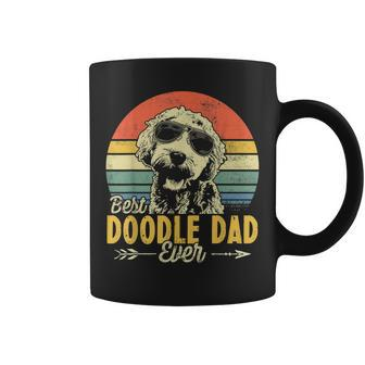 Best Doodle Dad Ever Funny Goldendoodle Dad Vintage Gifts Gift For Mens Coffee Mug | Mazezy