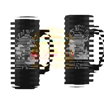 Best Frenchie Dad Ever Retro Vintage Sunset V2 Coffee Mug - Seseable