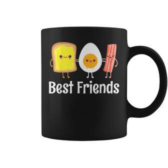 Best Friends Egg Bacon Toast Coffee Mug - Seseable