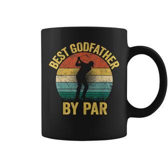 Best Godfather By Par Fathers Day Golf Gift Grandpa Coffee Mug | Mazezy