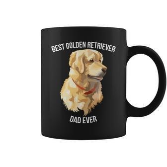 Best Golden Retriever Dad Ever Retriever Dog Mens Coffee Mug | Mazezy