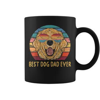 Best Golden Retriever Dog Dad Ever Gift Gift For Mens Coffee Mug | Mazezy