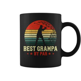 Best Grampa By Par Daddy Fathers Day Golf Lover Golfer Coffee Mug - Thegiftio UK