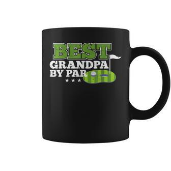 Best Grandpa By Par Fathers Day Golf Sports Lover Grandpa Coffee Mug | Mazezy DE