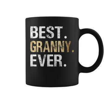 Best Granny Ever Grandma Gift From Granddaughter Grandson Coffee Mug | Mazezy