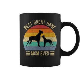 Best Great Dane Mom Ever Vintage Retro Dog Lover Gift Coffee Mug | Mazezy
