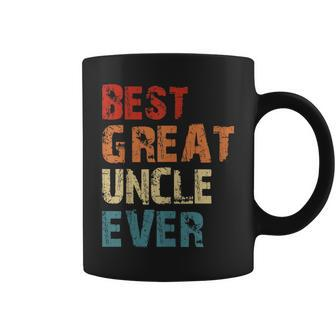 Best Great Uncle Ever Vintage Retro Best Uncle Uncle Lover Coffee Mug - Seseable