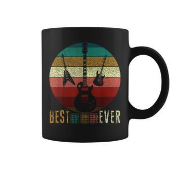 Best Guitar Dad Ever Music Guitar Father Gift For Mens Coffee Mug | Mazezy