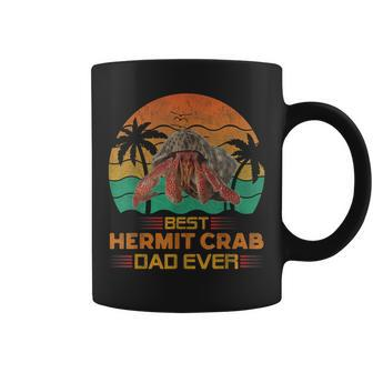 Best Hermit Crab Dad Ever Vintage Fathers Day Crab Lover Coffee Mug - Seseable