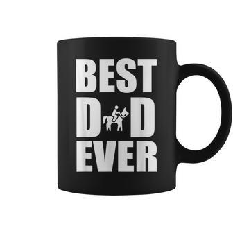 Best Horse Riding Dad Ever Fathers Day Gift For Mens Coffee Mug | Mazezy