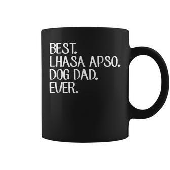 Best Lhasa Apso Dog Dad Ever Gift For Mens Coffee Mug | Mazezy