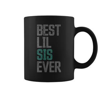Best Little Sister Sis Ever Little Sibling Little Sister Coffee Mug - Thegiftio UK