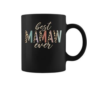 Best Mamaw Ever Gifts Leopard Print Mothers Day Coffee Mug | Mazezy