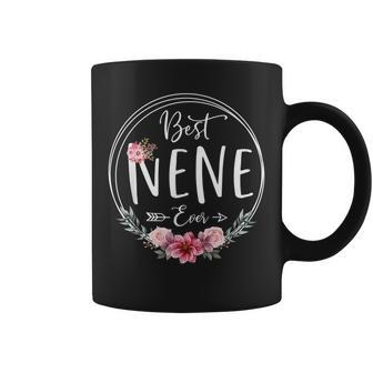 Best Nene Ever For Women Floral Decoration Mothers Day Coffee Mug - Thegiftio UK