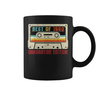 Best Of 1980 Quarantine Edition Funny 40Th Birthday Gift Coffee Mug - Seseable