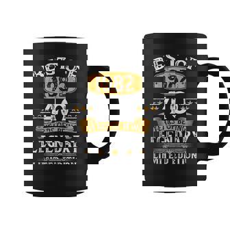 Best Of 1982 40 Years Old Gifts 40Th Birthday Gift For Men Coffee Mug - Thegiftio UK