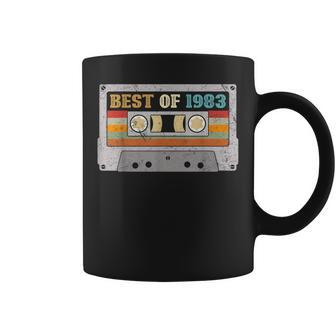 Best Of 1983 Limited Edition Vintage Cassette 40Th Birthday Coffee Mug - Seseable