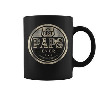 Best Paps Ever Grandfather Dad Father Day Gift Men Coffee Mug | Mazezy