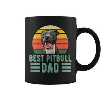 Best Pitbull Dad Funny Cute Dog Lover Christmas Gift Gift For Mens Coffee Mug | Mazezy